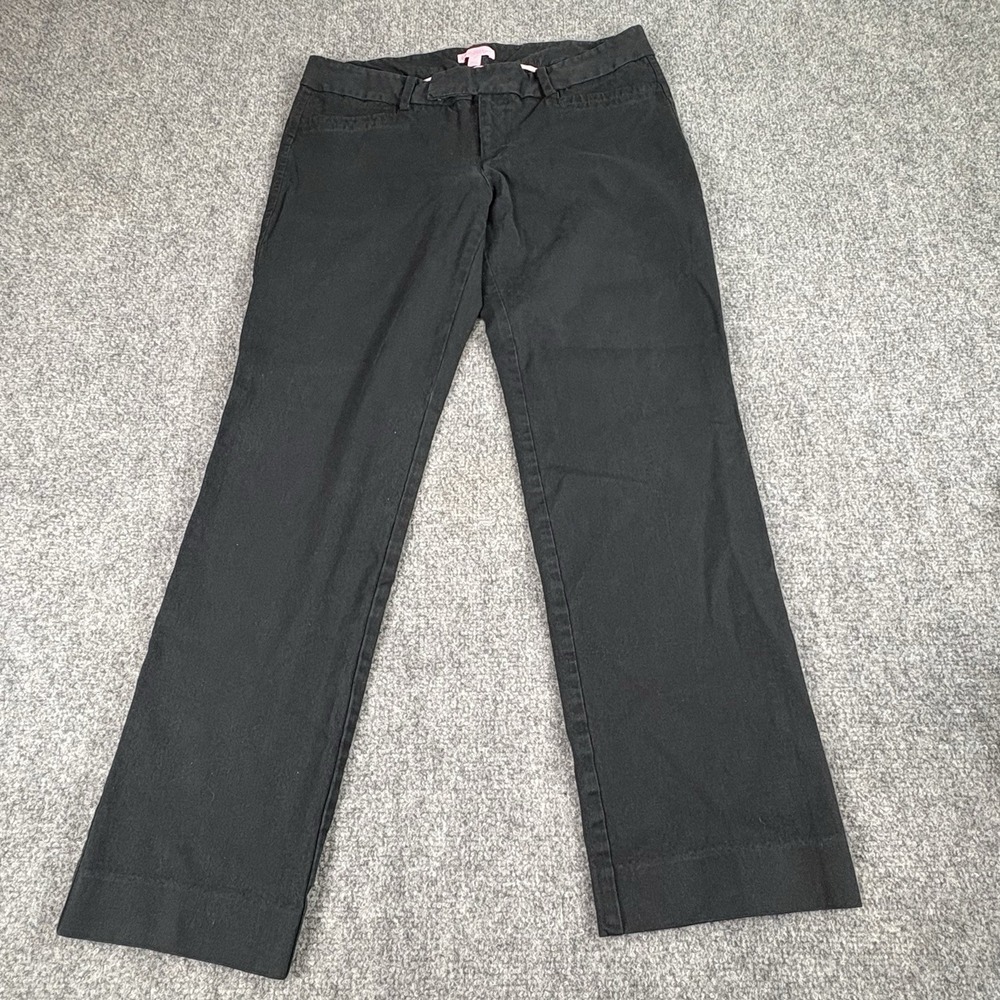Lilly Pulitzer Pants 12 Black Dress Preppy Chic Office Academia Y2K Coastal‎